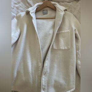 Aritzia TNA Cozy Boyfriend Shirt Jacket